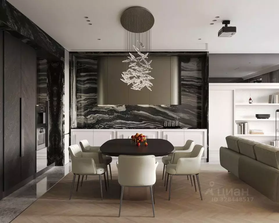 Квартира, 3 комнаты, 163.4 м - Фото 1