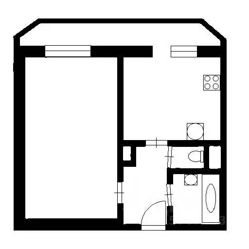 1-к кв. Санкт-Петербург ул. Белышева, 5/6 (38.6 м) - Фото 1