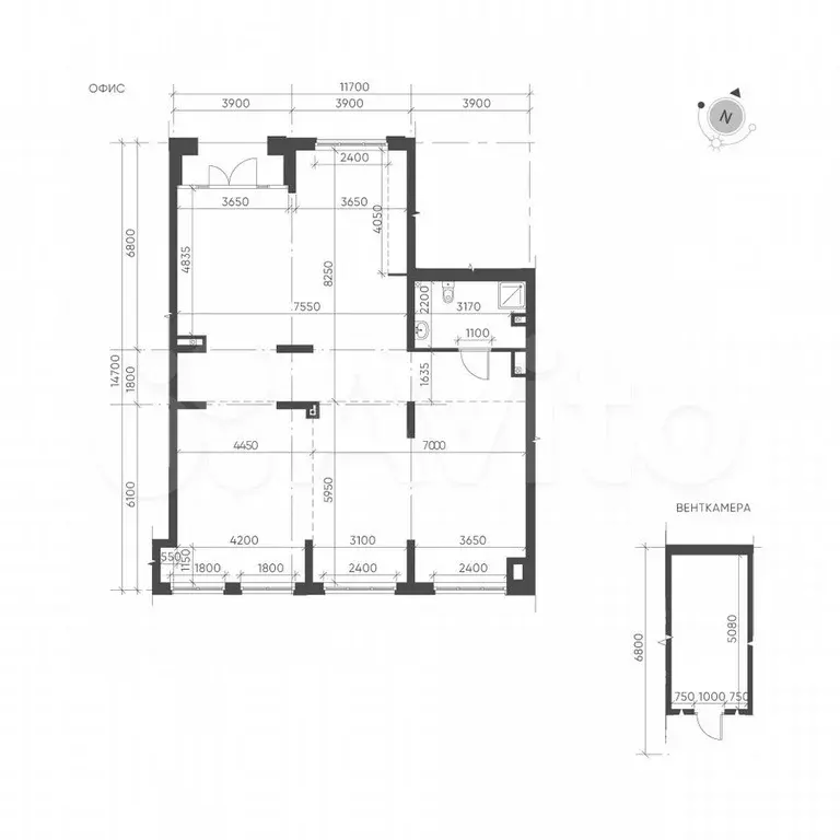 Продам помещение свободного назначения, 136.3 м - Фото 1