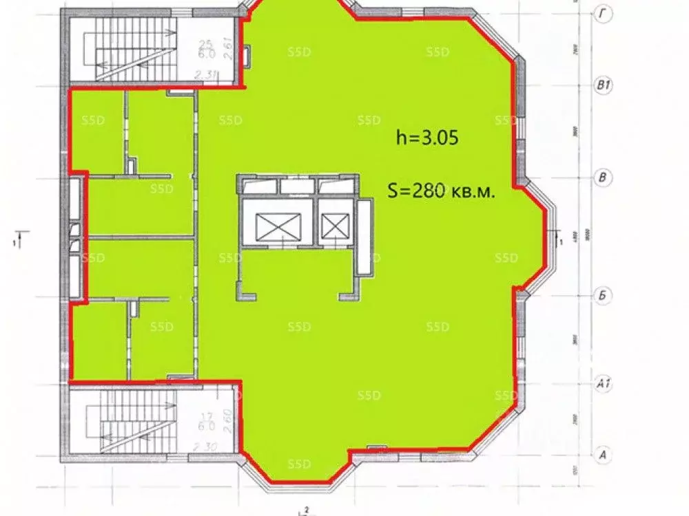 Помещение свободного назначения в Московская область, Красногорск ул. ... - Фото 2