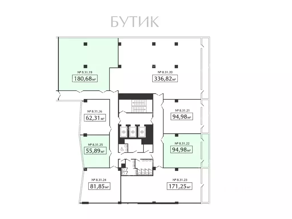 Офис в Санкт-Петербург Левашовский просп., 13И (331 м) - Фото 2