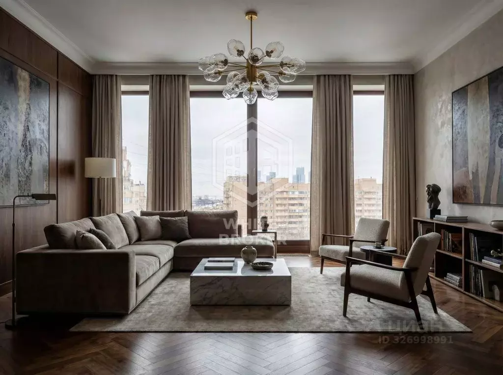 4-к кв. Москва пер. Красина, 16С1 (360.0 м) - Фото 2