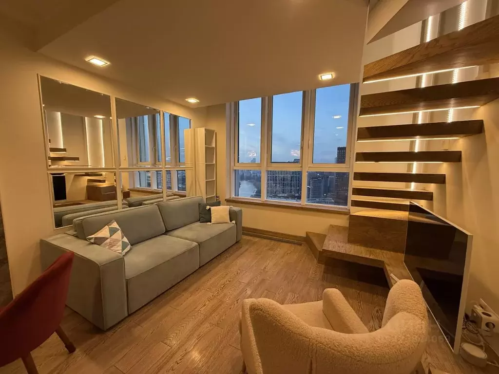 Студия Москва Шелепихинская наб., 34к1зд5 (45.0 м) - Фото 1