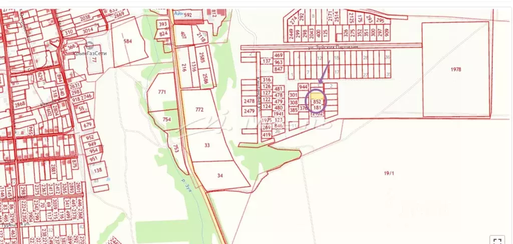 Участок в Крым, Белогорский район, Зуя пгт ул. Загородная (9.59 сот.) - Фото 2