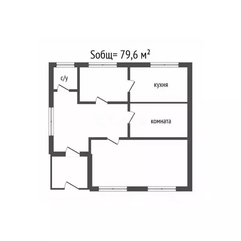 Дом в Брянская область, Выгоничское городское поселение, с. Лопушь ул. ... - Фото 1