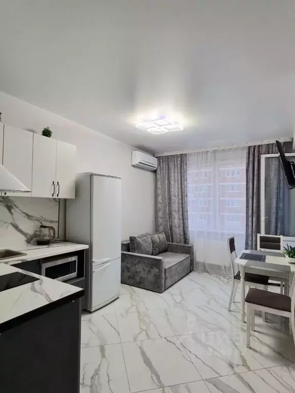 1-к кв. Краснодарский край, Краснодар ул. Западный обход, 39/2к2 (40.0 ... - Фото 1