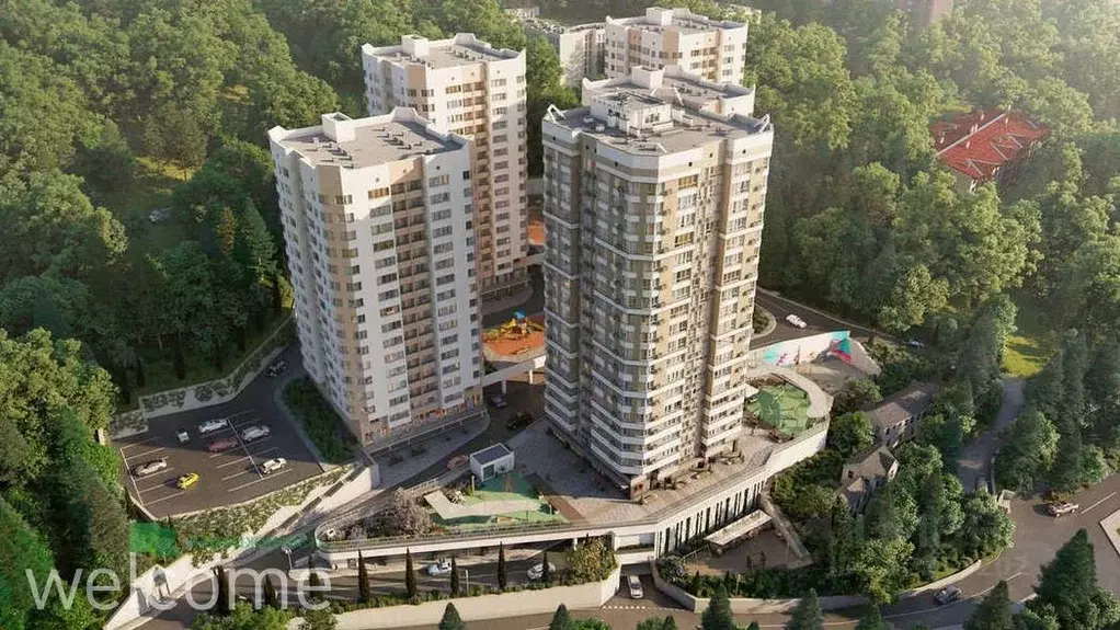 2-к кв. Крым, Ялта Ай-Петри жилой комплекс (70.87 м) - Фото 2