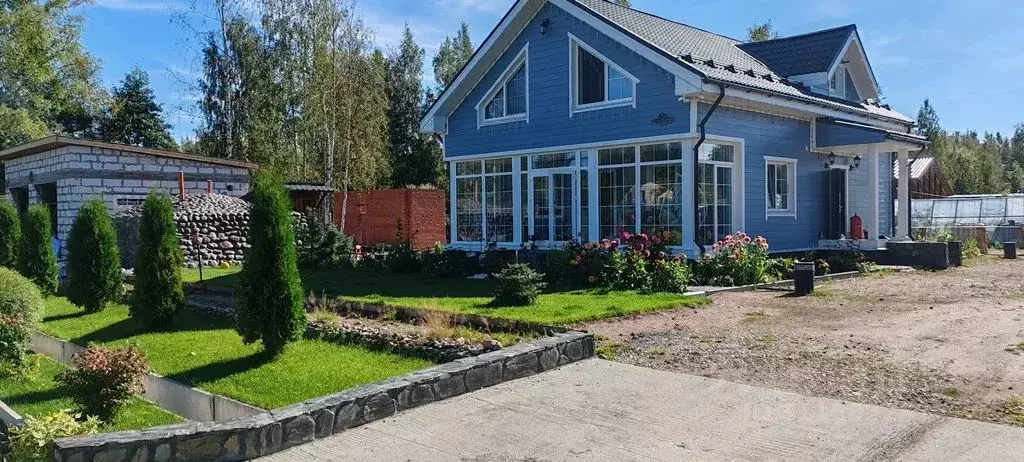 Дом в Ленинградская область, Выборгский район, Приморское городское ... - Фото 1