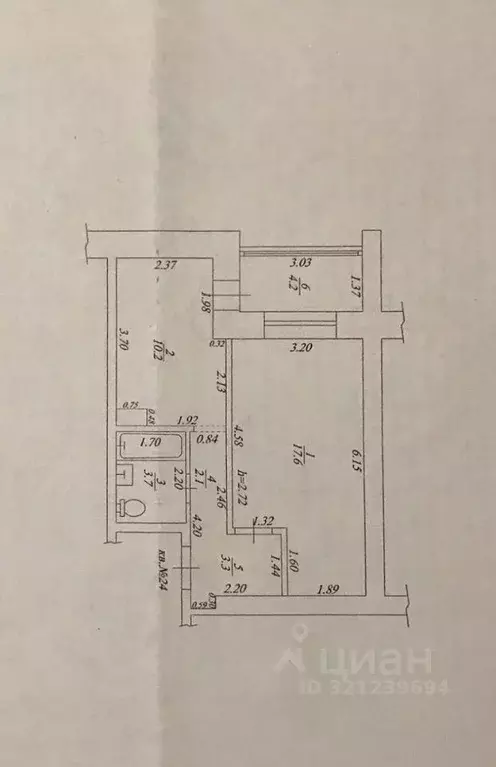 1-к кв. Саха (Якутия), Якутск ул. Жорницкого, 7/5 (37.0 м) - Фото 0