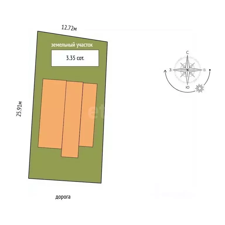 Дом в Ростовская область, Батайск Ставропольская ул. (95 м) - Фото 1