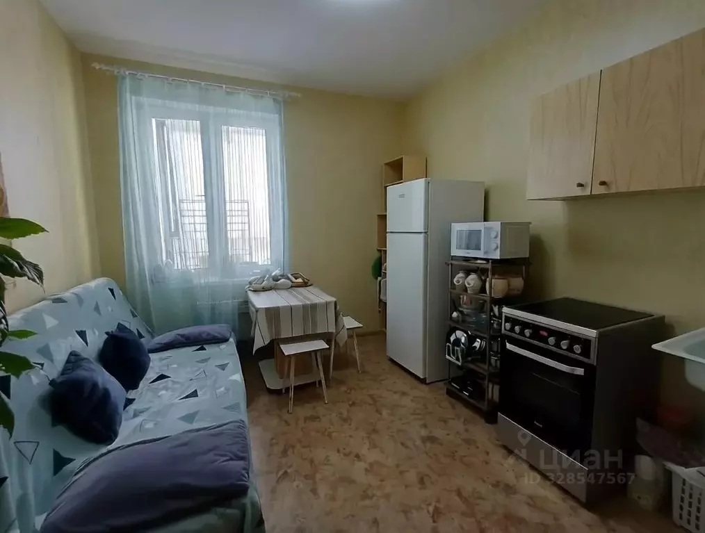 1-к кв. Свердловская область, Екатеринбург ул. Краснолесья, 161 (38.8 ... - Фото 2