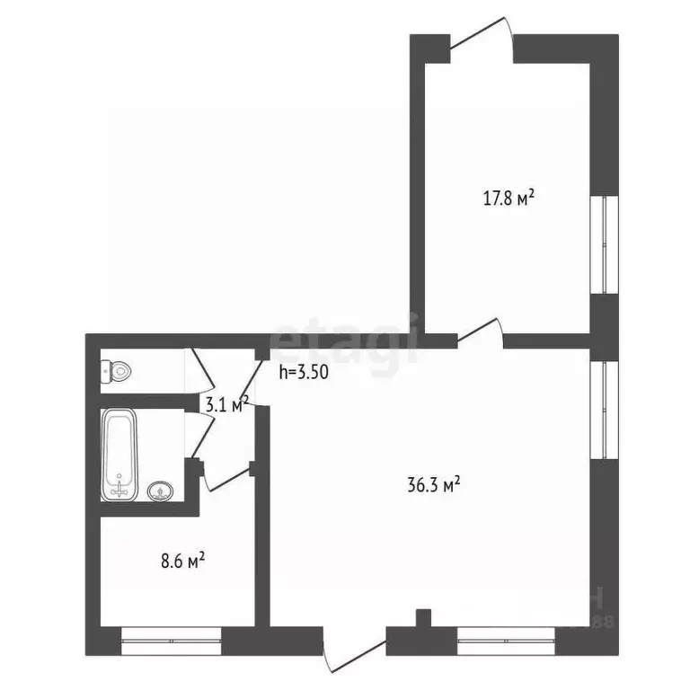Торговая площадь в Амурская область, Благовещенск Советский пер., 31 ... - Фото 2