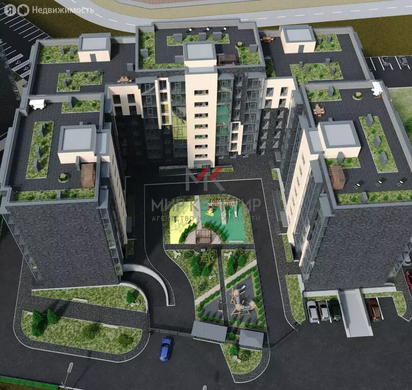 1-комнатная квартира: Абакан, улица Авиаторов, 1В/2 (58.92 м) - Фото 1