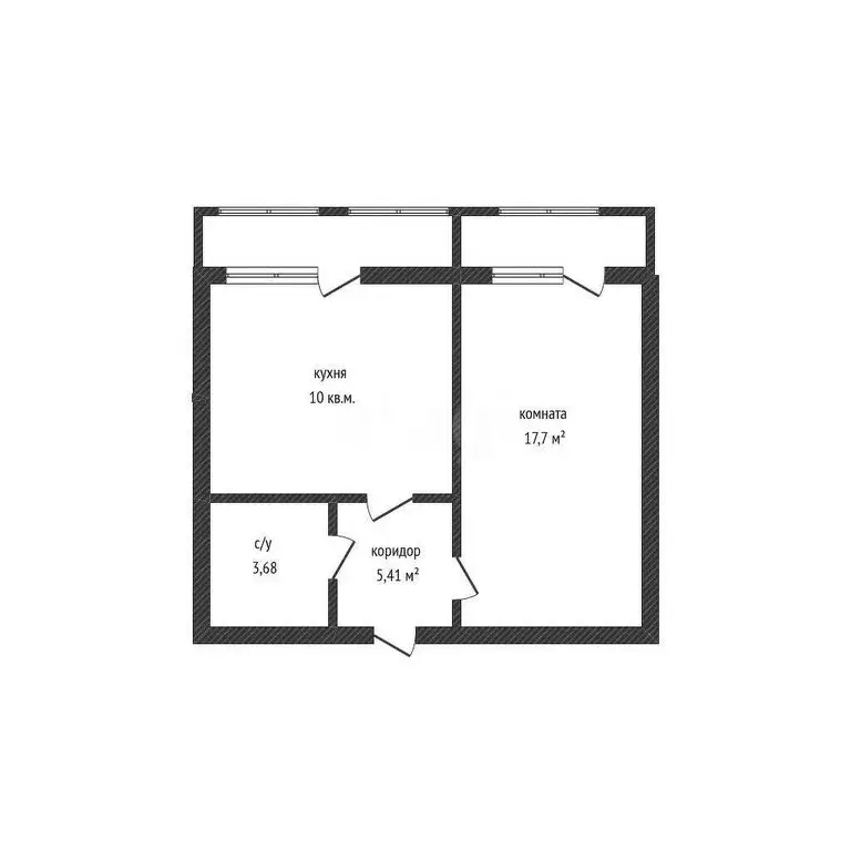 1-комнатная квартира: Краснодар, Зеленоградская улица, 40 (36.7 м) - Фото 1