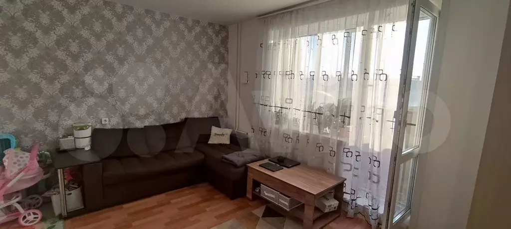 1-к. квартира, 34 м, 9/10 эт. - Фото 1