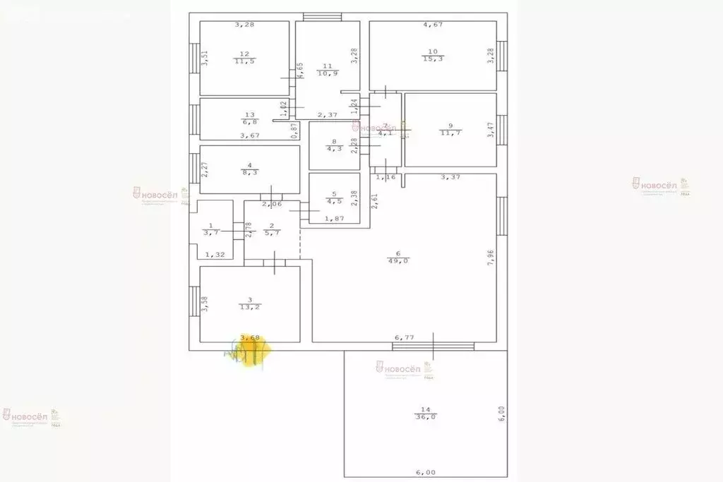 Дом в Берёзовский, Кедровая улица, 1 (197 м) - Фото 1