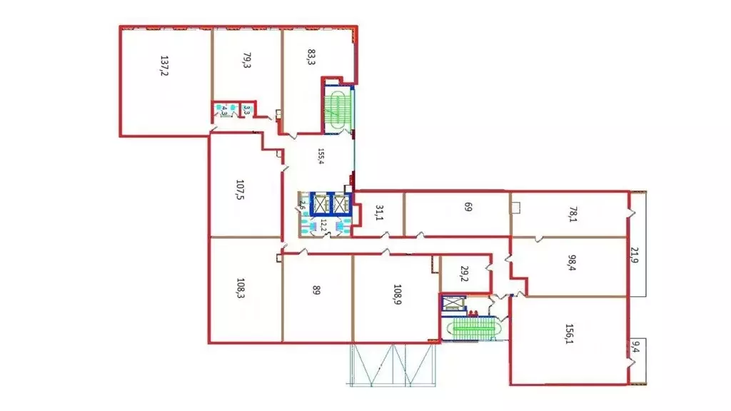 Офис в Санкт-Петербург Рощинская ул., 3к2с2 (1360 м) - Фото 1