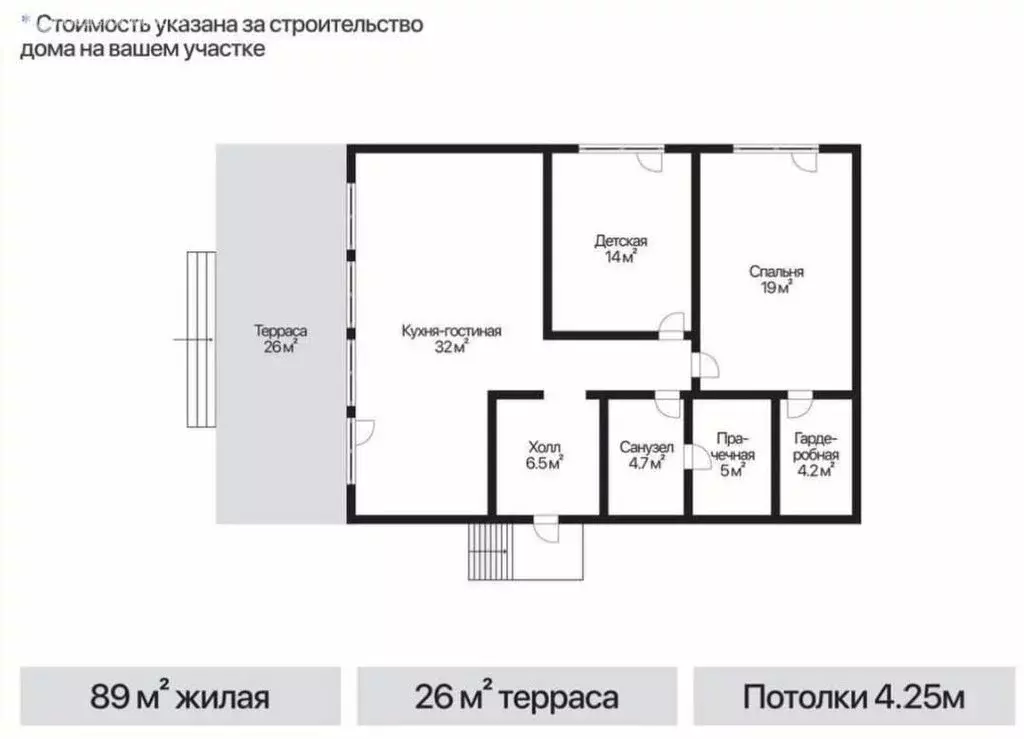 Дом в Кемеровский муниципальный округ, село Елыкаево (115 м) - Фото 2