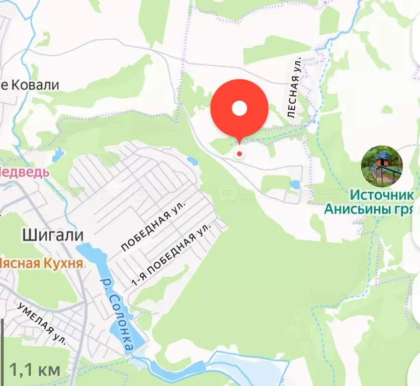 Участок в Татарстан, Высокогорский район, Семиозерское с/пос, пос. ... - Фото 1