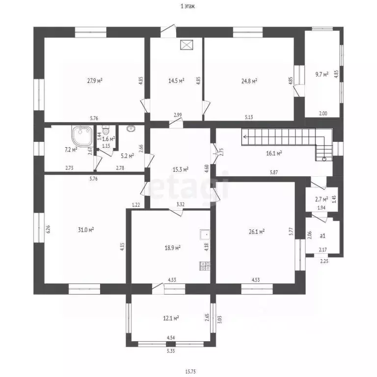 Дом в Марий Эл, Йошкар-Ола ул. Мышино, 38 (374 м) - Фото 0