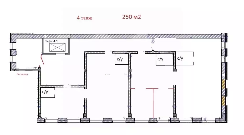 Офис в Москва ул. Фридриха Энгельса, 46С7 (872 м) - Фото 2