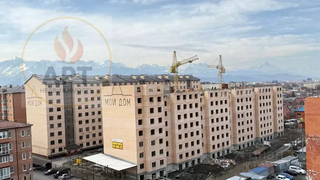 1-к кв. Северная Осетия, Владикавказ ул. Зураба Магкаева, 83к6А (50.0 ... - Фото 1