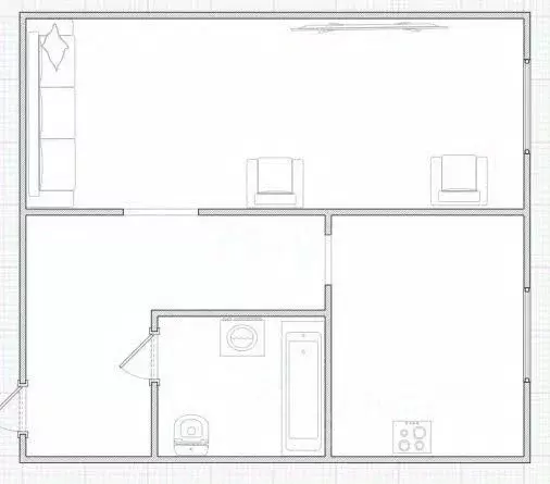 1-к кв. Тульская область, Тула Красноармейский просп., 54 (32.0 м) - Фото 1
