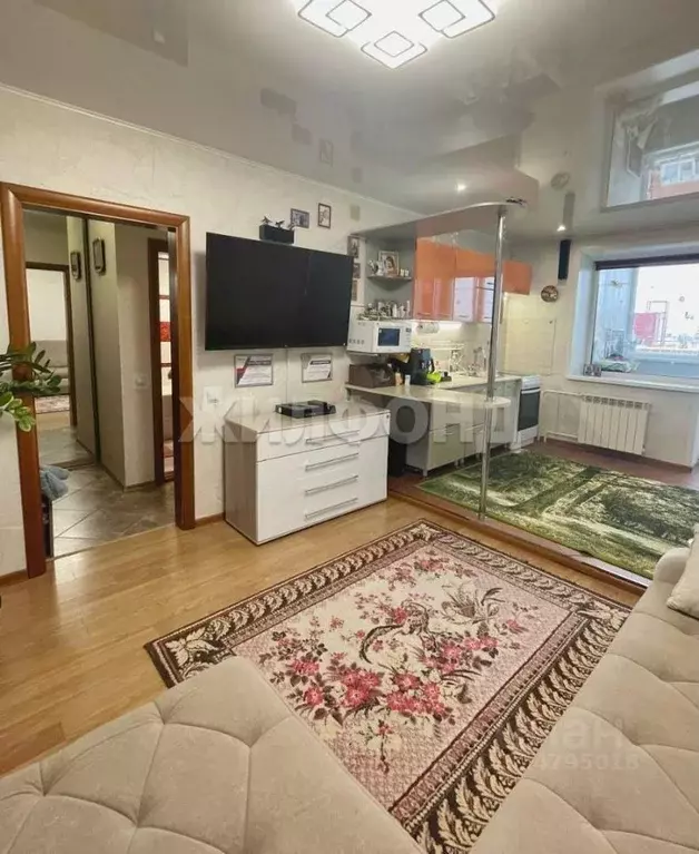 1-к кв. Новосибирская область, Бердск ул. Гагарина, 2 (40.0 м) - Фото 1