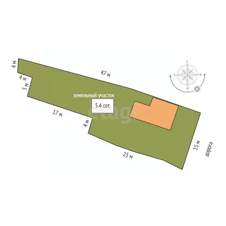 Дом в Оренбургская область, Оренбургский район, пос. Чкалов ул. ... - Фото 2