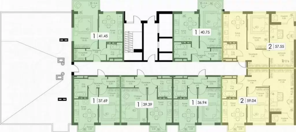 1-комнатная квартира: Смоленск, улица Воинов-Интернационалистов, 12 ... - Фото 0