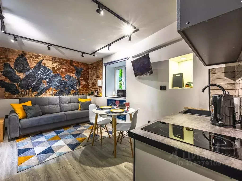 Студия Санкт-Петербург ул. Михайлова, 12В (20.0 м) - Фото 1