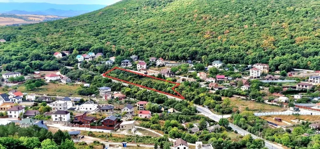 Участок в Крым, Симферопольский район, Чистенское с/пос, с. Фонтаны ш. ... - Фото 2