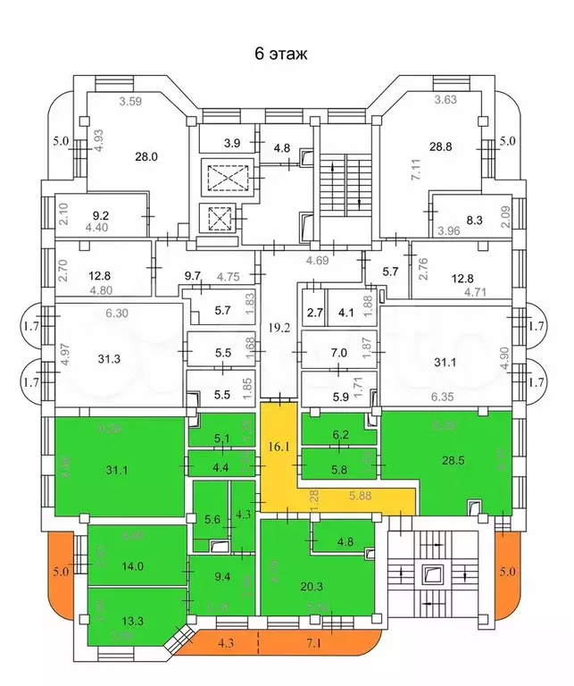 Продам офис возле метро, в 2 этажах, 631 м - Фото 0