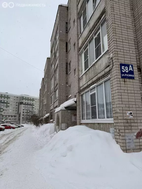 1-комнатная квартира: Вологда, улица Разина, 58А (35.2 м) - Фото 1