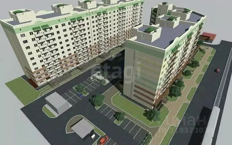 1-к кв. Саратовская область, Саратов Огородная ул., 75А (53.0 м) - Фото 0