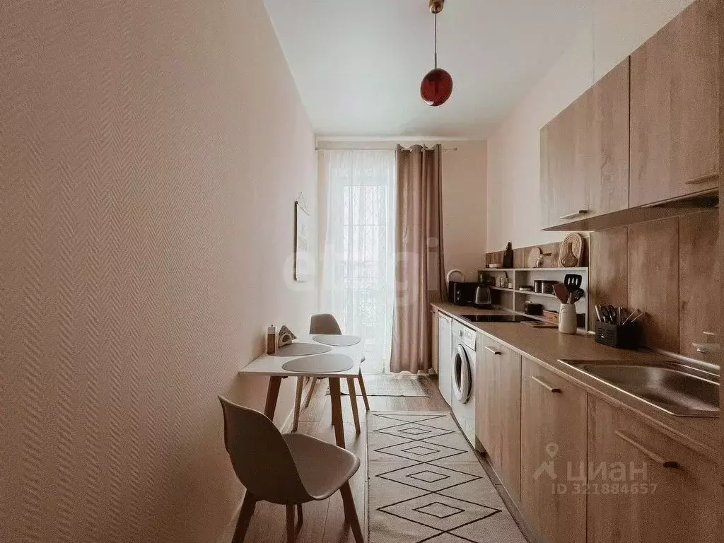 1-к кв. Калининградская область, Янтарный пгт ул. Балебина, 15 (31.0 ... - Фото 2