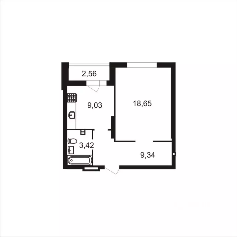 1-к кв. Саратовская область, Саратов пос. 2-й Пролетарский, Нагорный ... - Фото 2