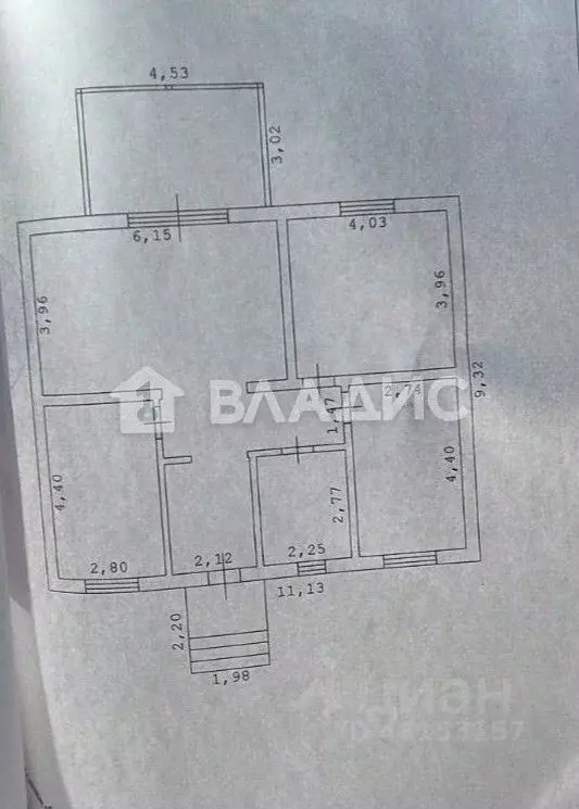 Дом в Крым, Симферопольский район, Трудовское с/пос, Ясная Поляна СНТ ... - Фото 2