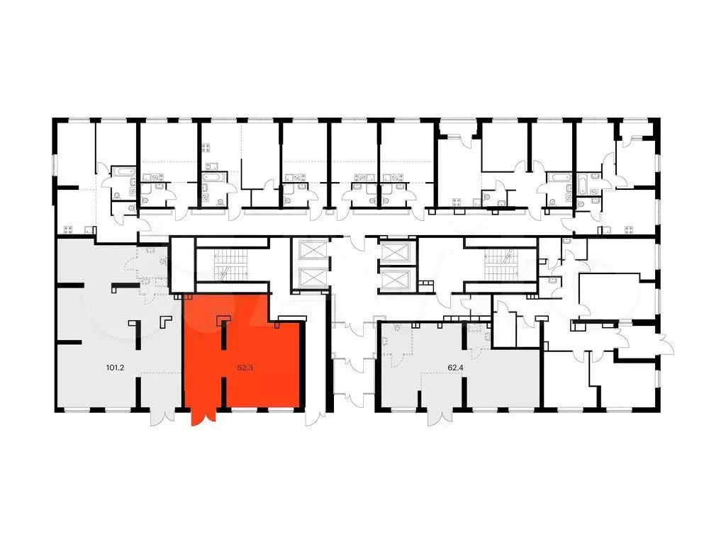 Продам помещение свободного назначения, 62.3 м - Фото 1