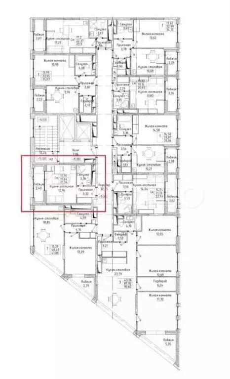 Студия Санкт-Петербург Планерная ул., 91к1 (19.5 м) - Фото 2
