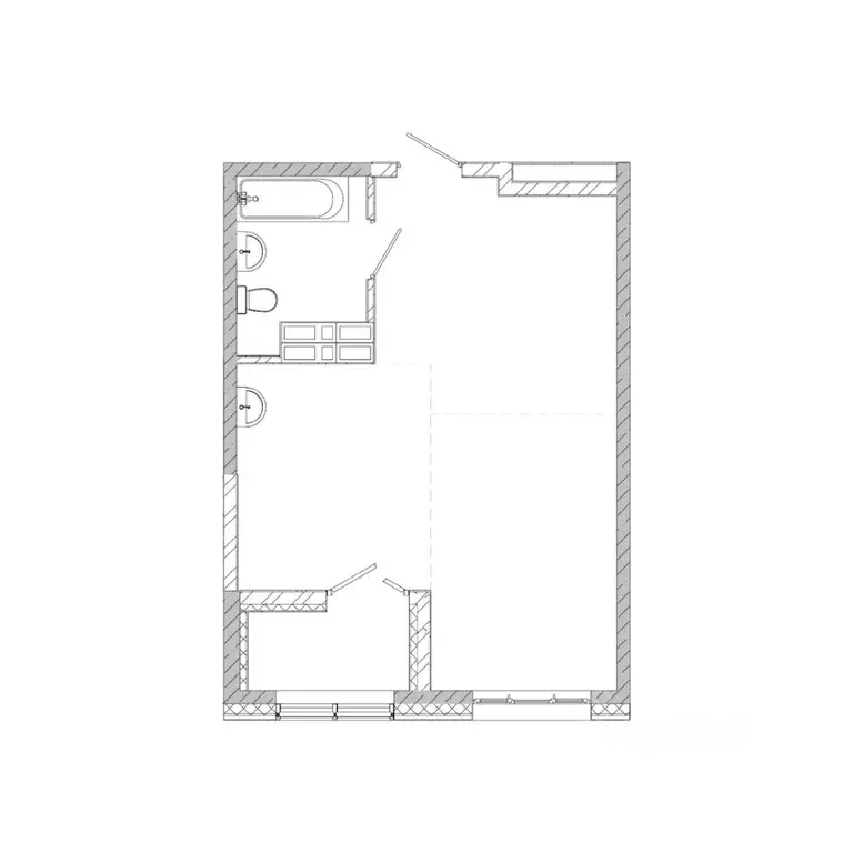 1-к кв. Приморский край, Владивосток Посейдония жилой комплекс (42.06 ... - Фото 1