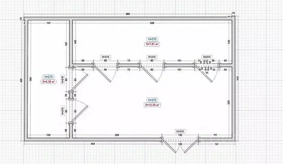 Торговая площадь в Ингушетия, Назрань ул. А-Г.Д. Тангиева (12 м) - Фото 2