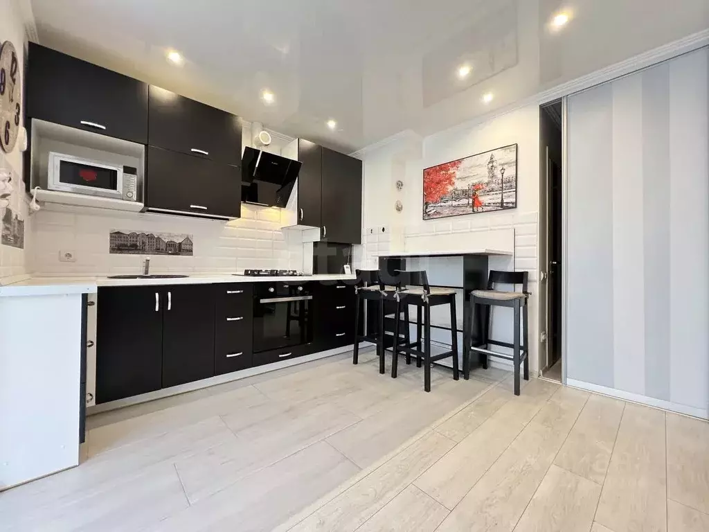 1-к кв. Калининградская область, Гурьевский муниципальный округ, пос. ... - Фото 1