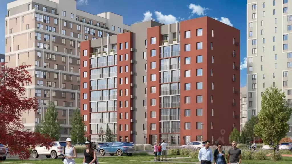 1-к кв. Тюменская область, Тюмень ул. Николая Глебова, 6 (47.24 м) - Фото 1