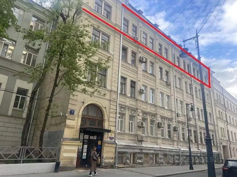 Помещение свободного назначения в Москва Кривоколенный пер., 5С4 (416 ... - Фото 0