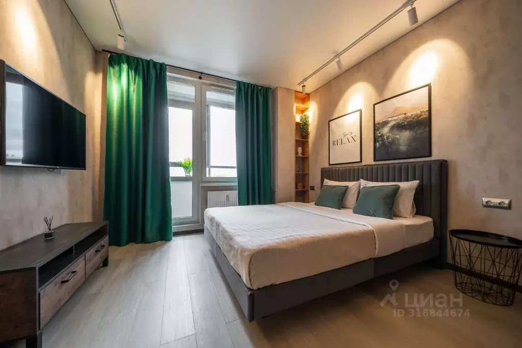 Студия Санкт-Петербург Богатырский просп., 2А (35.0 м) - Фото 1