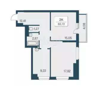 Продаётся 3-к квартира, 63.4 м - Фото 1