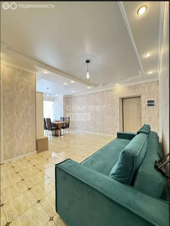 2-комнатная квартира: Нальчик, улица Байсултанова, 35А (84 м) - Фото 1