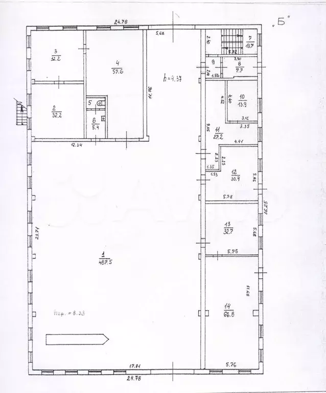 Производственное/складское здание, 900 м - Фото 0