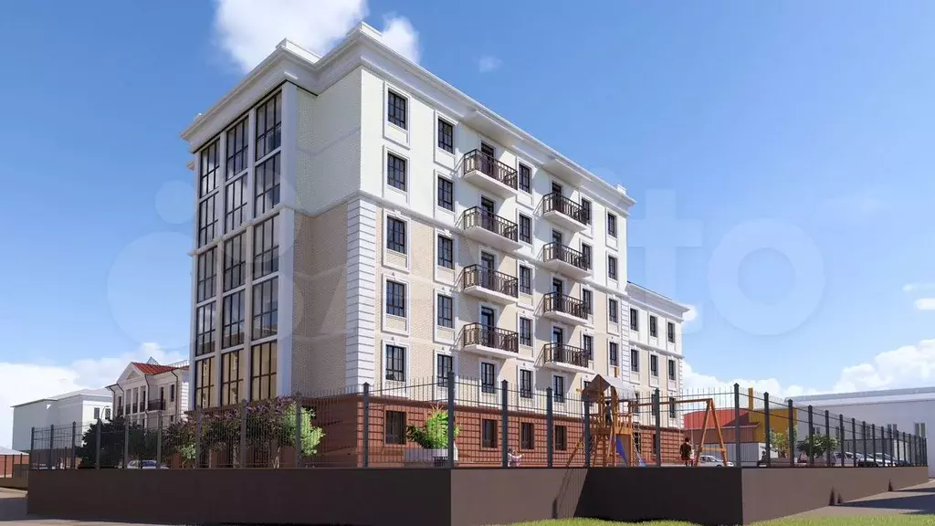 3-к. квартира, 76 м, 2/6 эт. - Фото 1